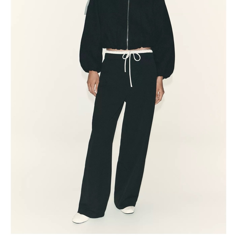 Black double waist